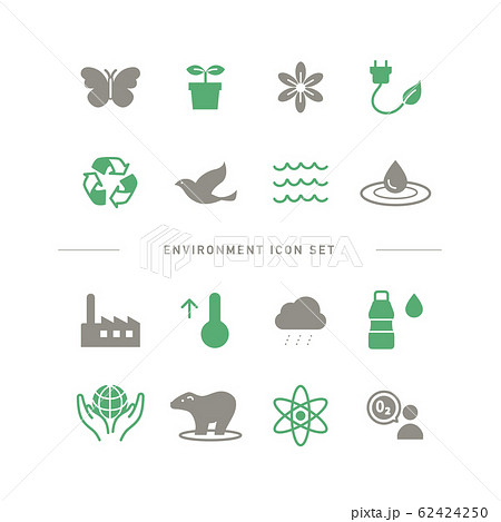 ENVIRONMENT ICON SET 62424250