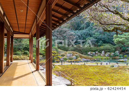京都・青蓮院　華頂殿から庭園の眺め 62424454