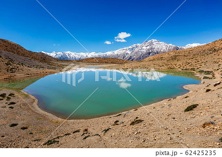 Dhankar lake in Himalayas 62425235