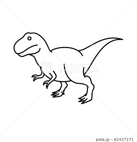 ティラノサウルスのイラスト素材 62427271 Pixta