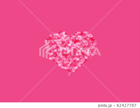 背景 ハート 愛 恋 愛情 かわいい 好き プレゼント ギフト 赤 レッド ピンクのイラスト素材
