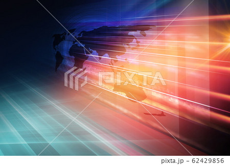 Modern space news studio background with lens Modern space news studio background with lens 62429856