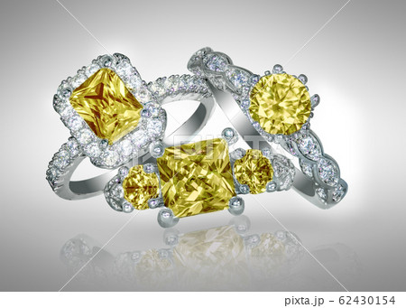 Group of Diamond wedding engagement RIngs 62430154