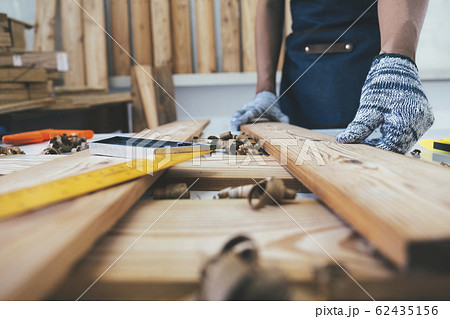 DIY woodwork and furniture making concept. 62435156