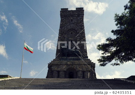 Bulgarian monument Shipka Liberty day Selective Bulgarian monument Shipka Liberty day Selective 62435351