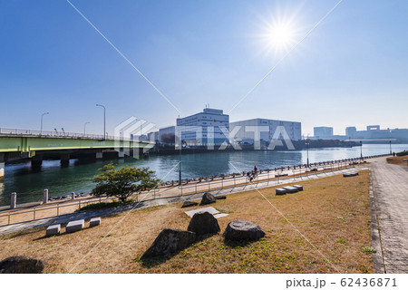 水の広場公園の風景 水の広場公園の風景 62436871
