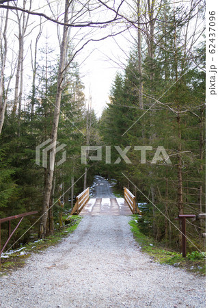 On the way to the sea eye in Poland. The road to On the way to the sea eye in Poland. The road to 62437096
