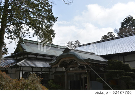 滋賀県 世界遺産 比叡山延暦寺の大書院の写真素材