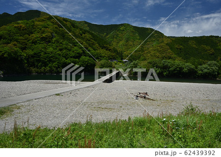 四万十川の沈下橋 62439392