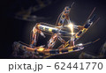 DNA-helix. Hi Tech in the field of genetic engineering. 62441770