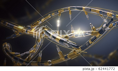 DNA-helix. Hi Tech in the field of genetic engineering. DNA-helix. Hi Tech in the field of genetic engineering. 62441772