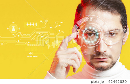 Futuristic smart glasses 62442020