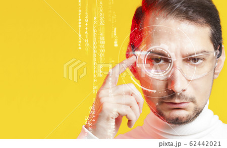 Futuristic smart glasses 62442021