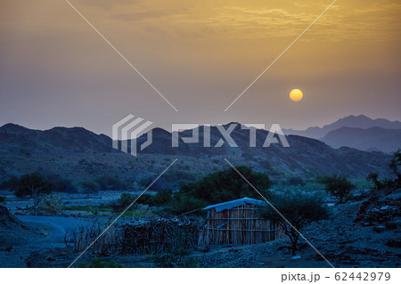 Sunrise landscape Simien mountain Ethiopia 62442979