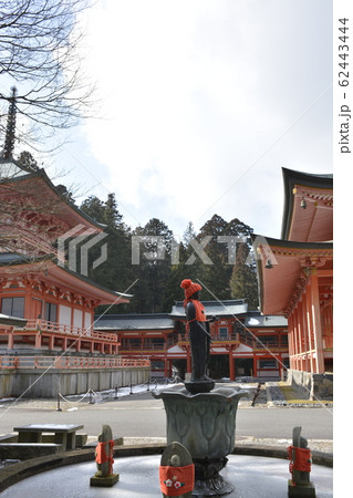 滋賀県 世界遺産 比叡山延暦寺の法華総持院 阿弥陀堂 東塔 の写真素材