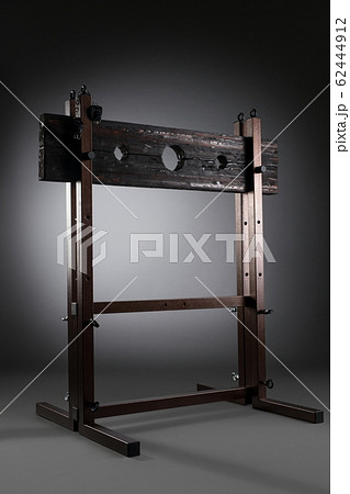 Bdsm furniture view against gray background 62444912