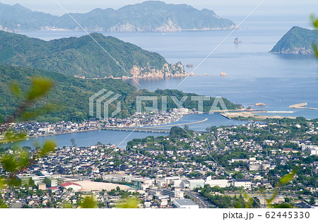 田床山から眺めた萩市の街並み 田床山から眺めた萩市の街並み 62445330
