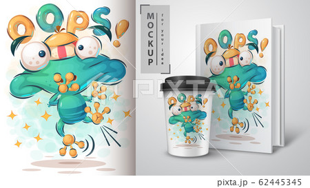Jump frog poster and merchandising Jump frog poster and merchandising 62445345