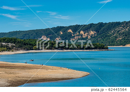 Lake Sainte-Croix, Verdon Gorge, Provence in France 62445564
