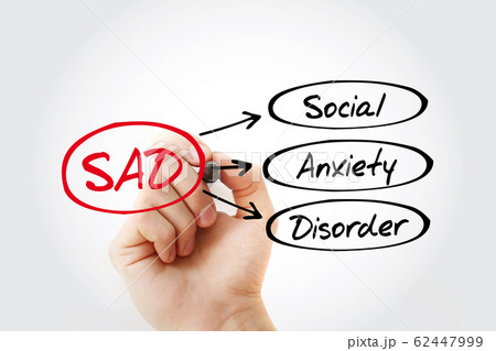 SAD - Social Anxiety Disorder acronym 62447999