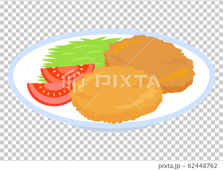 Croquette illustration Croquette illustration 62448762