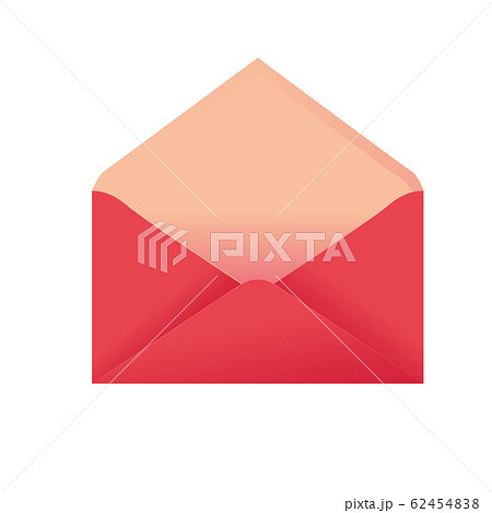Modern vector illustration of pink envelope with blank card. Postal envelope Modern vector illustration of pink envelope with blank card. Postal envelope 62454838