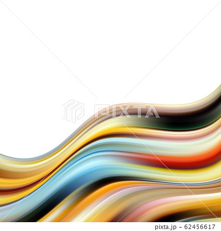Modern colorful flow poster. Wave Liquid shape color background. Art design for your design project. Vector illustration EPS10 62456617