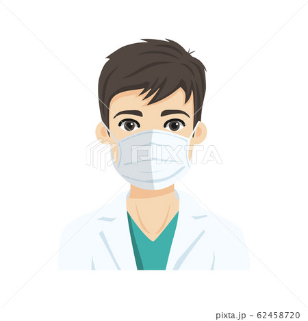 Young male doctor with mask 62458720