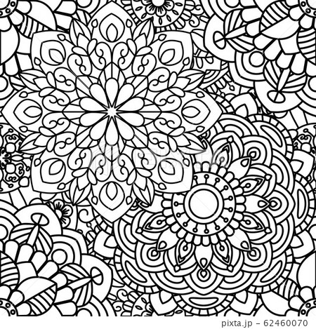 Mandala seamless pattern Mandala seamless pattern 62460070