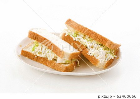 茹でささみとキャベツのサンド 62460666