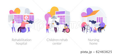 Rehabilitation service and support vector concept metaphors. Rehabilitation service and support vector concept metaphors. 62463625
