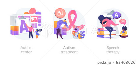 Autism spectrum disorder vector concept metaphors. 62463626