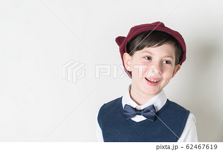 子供 ハーフの写真素材