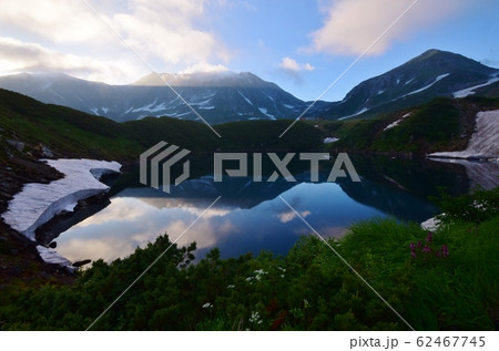 早朝の北アルプス 立山連峰 早朝の北アルプス 立山連峰 62467745