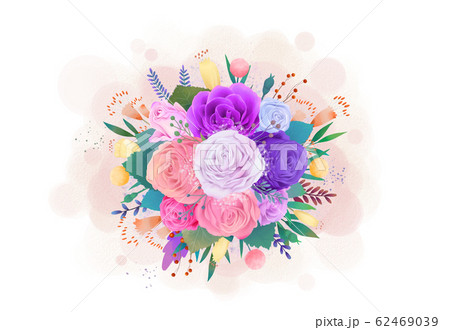 ブーケ 花束 バラ 62469039