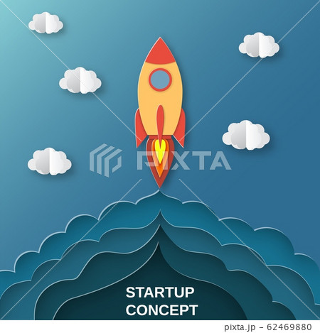 Rocket for startup business project 62469880