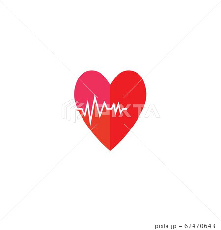 Pulse  icon Vector Illustration design Logo 62470643