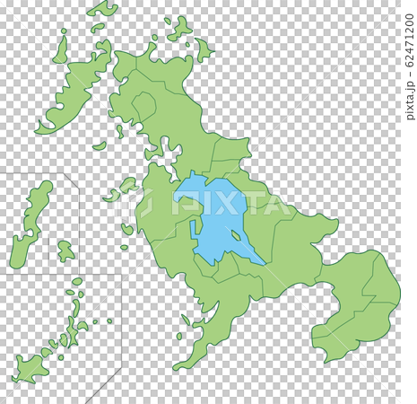 長崎県の地図_市町村別 62471200