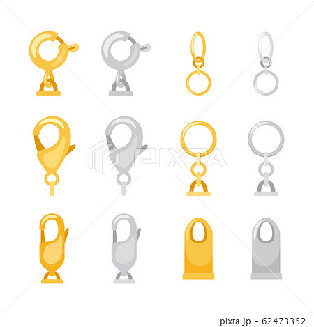 Carabiner metal clasps set Carabiner metal clasps set 62473352