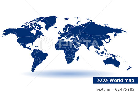 世界地図　高画質ベクター　マップ　地図　政治　経済　貿易　環境　世界情勢　国　白地図　ビジネス　