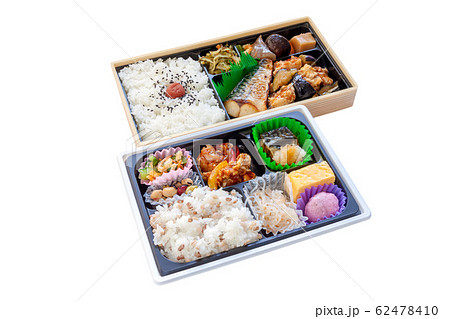 お弁当、弁当、幕の内弁当、テイクアウト 62478410
