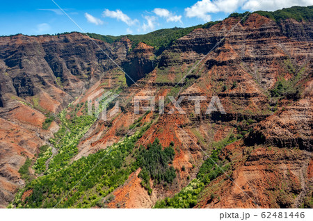 ハワイ　カウアイ島　航空写真 62481446