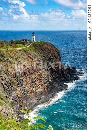 ハワイ　カウアイ島　キラウエア灯台 62482291