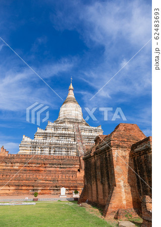 ミャンマーバガン_シュエサンドー・パゴダ ミャンマーバガン_シュエサンドー・パゴダ 62483693