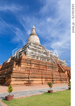 ミャンマーバガン_シュエサンドー・パゴダ ミャンマーバガン_シュエサンドー・パゴダ 62483695