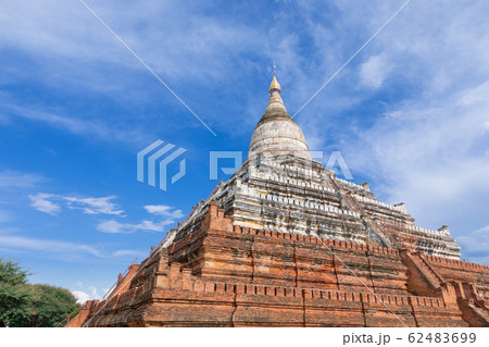 ミャンマーバガン_シュエサンドー・パゴダ ミャンマーバガン_シュエサンドー・パゴダ 62483699