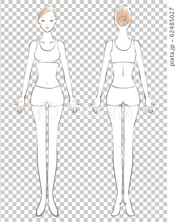 Full body female naked eyes closed bikini white (colored) Full body female naked eyes closed bikini white (colored) 62485027