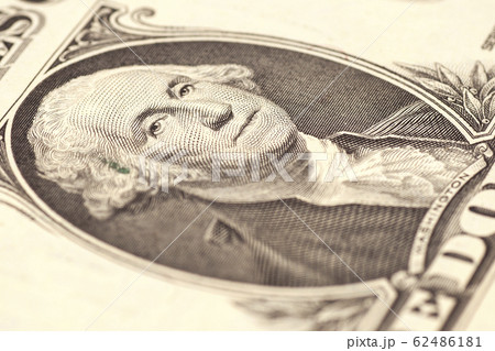 Fragment one dollar banknote Fragment one dollar banknote 62486181