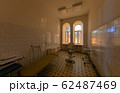 Abandoned gynaecological consulting room in an old 62487469