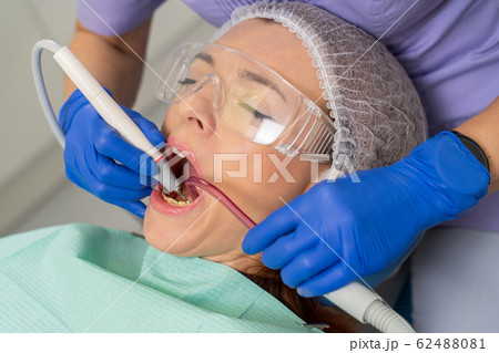 at the dentist's appointment. 62488081